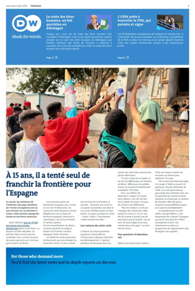 Cover of Deutsche Welle (French Edition)