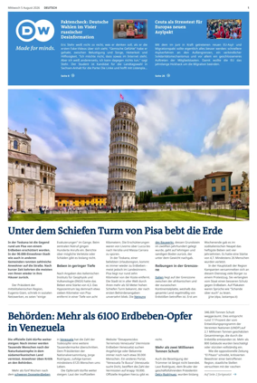 Cover of Deutsche Welle (German edition)