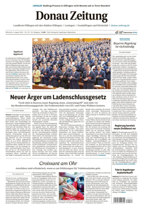 Cover of Donau Zeitung