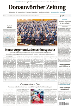 Cover of Donauwoerther Zeitung