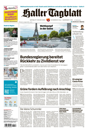 Cover of Haller Tagblatt