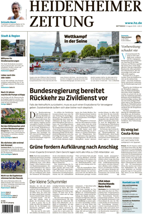 Cover of Heidenheimer Zeitung