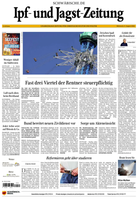 Cover of Ipf- und Jagst-Zeitung