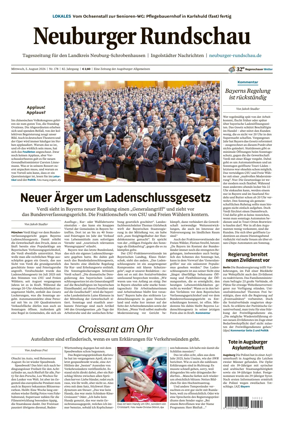 Cover of Neuburger Rundschau