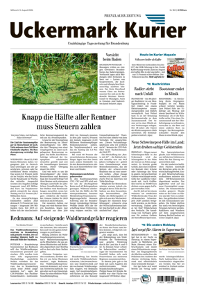 Cover of Prenzlauer Zeitung
