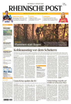 Cover of Rheinische Post Duesseldorf Meerbusch