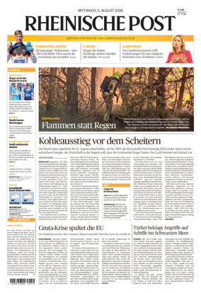 Cover of Rheinische Post Duisburg