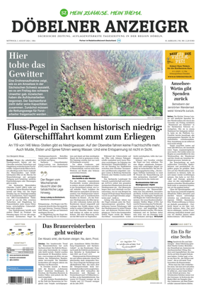 Cover of Sachsische Zeitung (Dobeln)