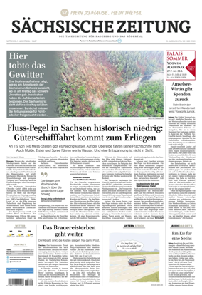 Cover of Sachsische Zeitung (Rodertal)