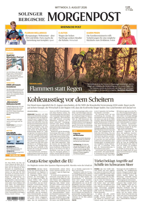 Cover of Solinger Bergische Morgenpost/Remscheid