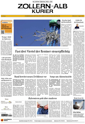 Cover of Zollern-Alb-Kurier (Balingen)