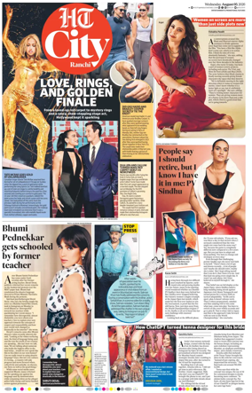 Cover of Hindustan Times (Ranchi) - Live