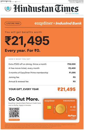 Cover of Hindustan Times ST (Noida)
