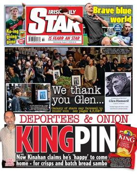 Cover of Irish Daily Star