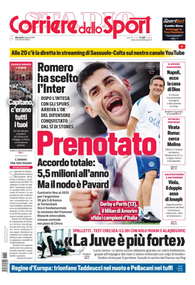 Cover of Corriere dello Sport (Lombardia)