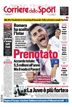 Cover of Corriere dello Sport