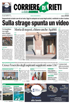 Cover of Corriere di Rieti