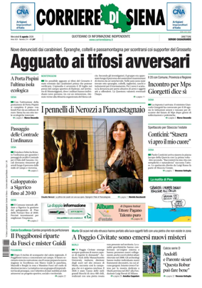 Cover of Corriere di Siena