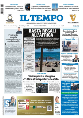 Cover of Il Tempo (Nazionale)
