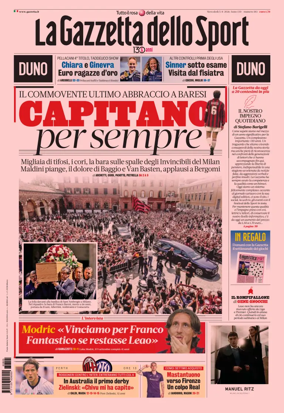 Cover of La Gazzetta dello Sport - Napoli