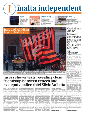 Cover of Malta Independent