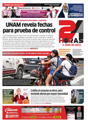 Cover of 24 Horas - El diario sin limites