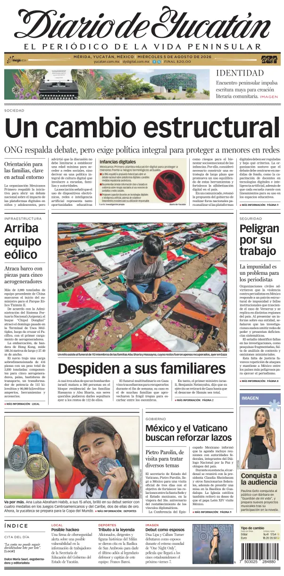 Cover of Diario de Yucatan