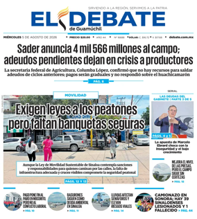 Cover of El Debate de Guamuchil