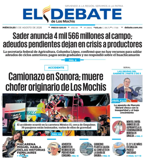 Cover of El Debate de Los Mochis