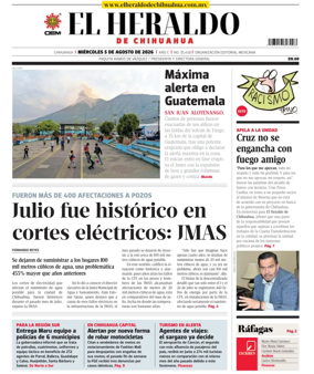 Cover of El Heraldo de Chihuahua