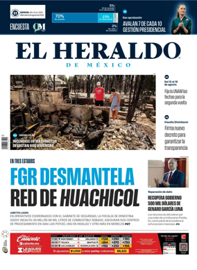Cover of El Heraldo de Mexico
