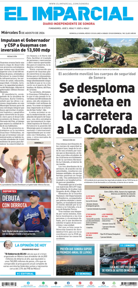 Cover of El Imparcial