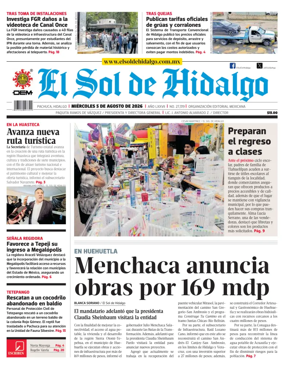 Cover of El Sol de Hidalgo