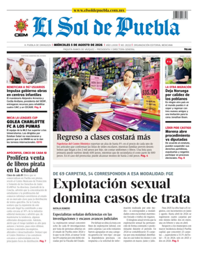 Cover of El Sol de Puebla