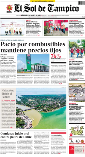 Cover of El Sol de Tampico