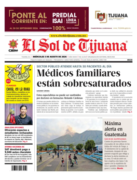 Cover of El Sol de Tijuana