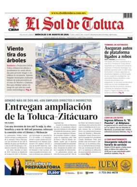 Cover of El Sol de Toluca