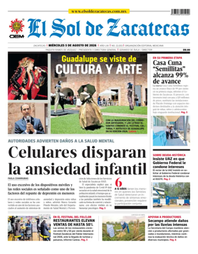 Cover of El Sol de Zacatecas