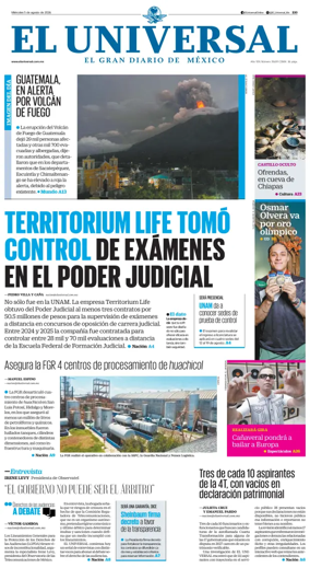 Cover of El Universal