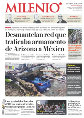 Cover of Milenio Edo de Mexico