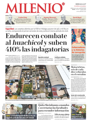 Cover of Milenio Hidalgo