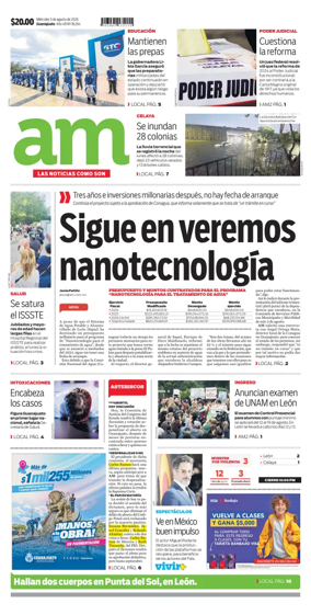 Cover of Periodico AM (Leon)