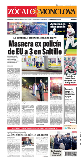Cover of Zocalo Monclova