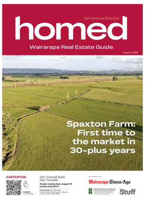Cover of Homed Wairarapa