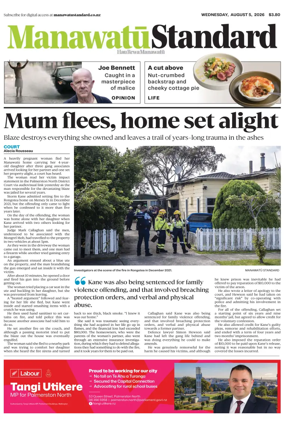 Cover of Manawatu Standard