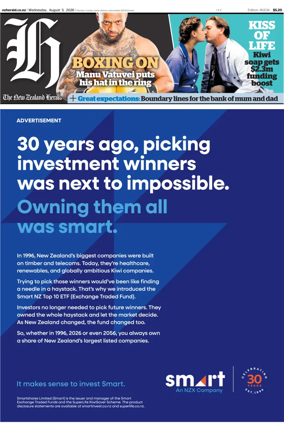 Cover of The New Zealand Herald