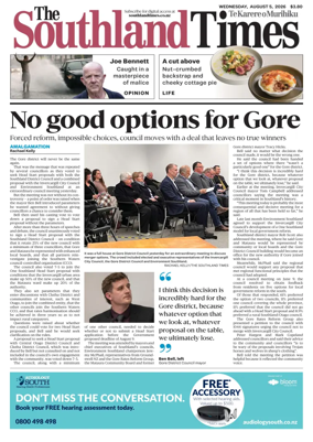 Cover of The Southland Times
