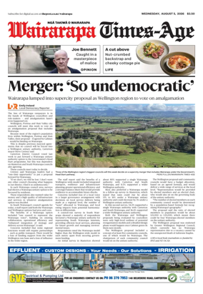 Cover of Wairarapa Times-Age (NZ)