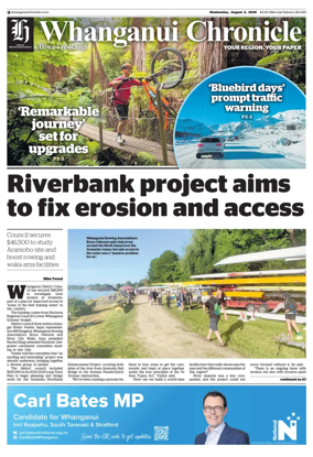Cover of Whanganui Chronicle