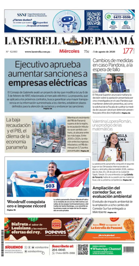 Cover of La Estrella de Panama